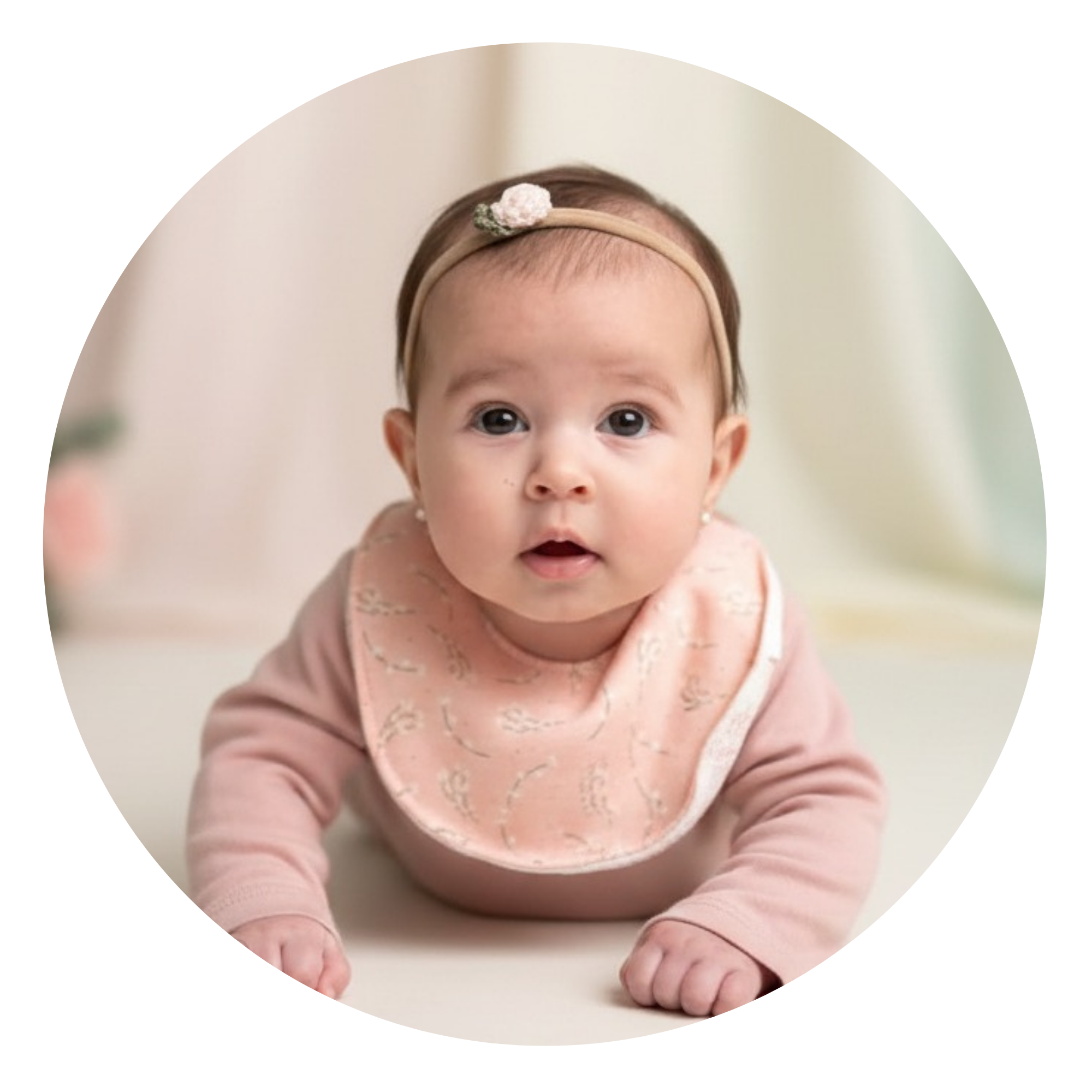 La&ccedil;os delicados e confort&aacute;veis para bebe